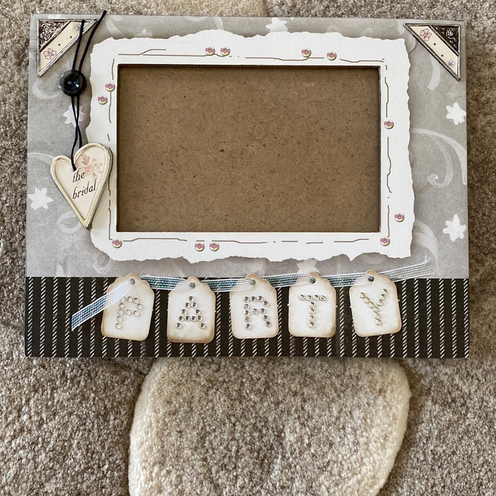 Bridal party picture frame